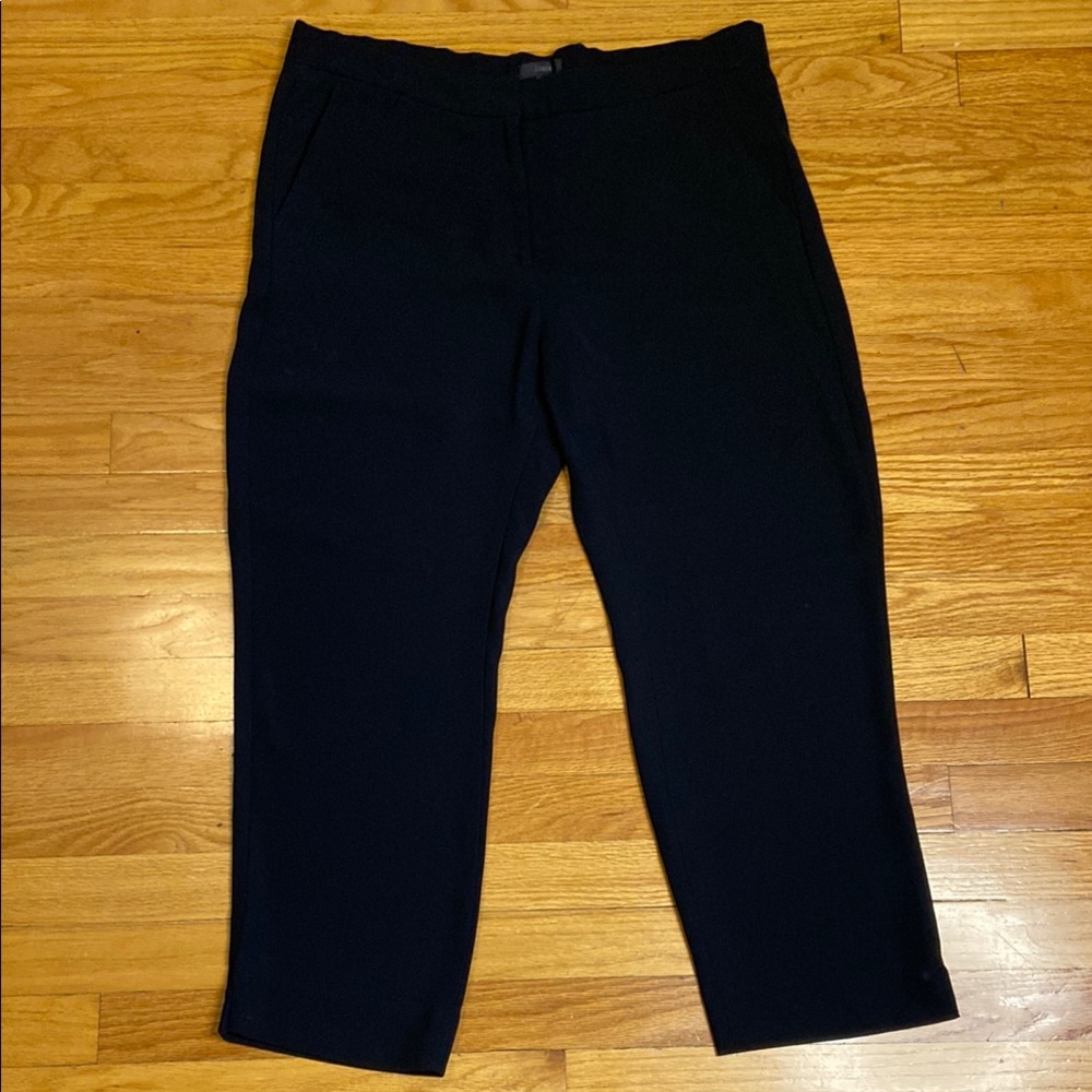 J. Crew Black Ancle Trauser. Size 12